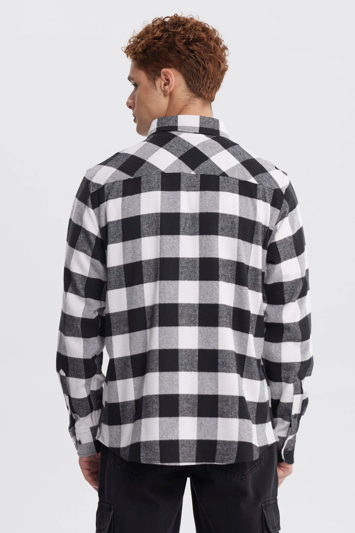 CAMISA HOMBRE SLIM NEGRO - 3