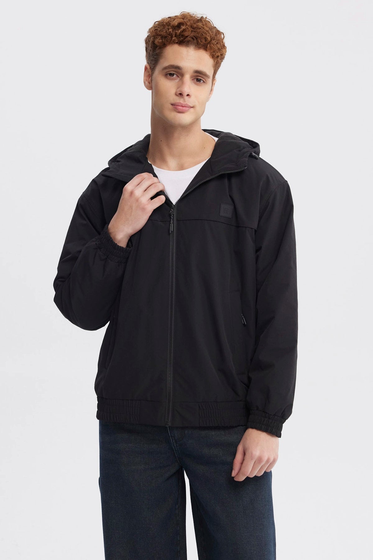 CHAQUETA HOMBRE SLIM JUVENIL NEGRO - 1