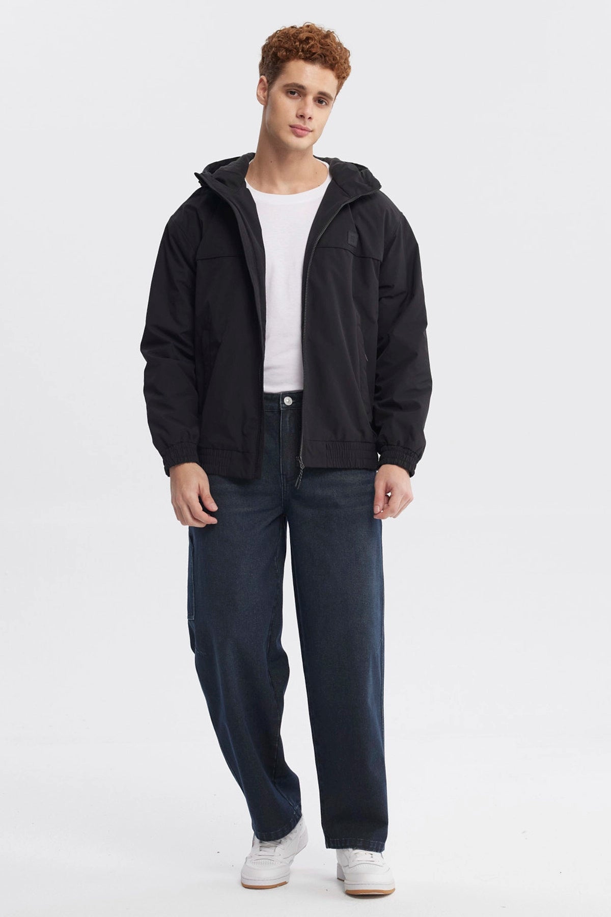 CHAQUETA HOMBRE SLIM JUVENIL NEGRO - 4