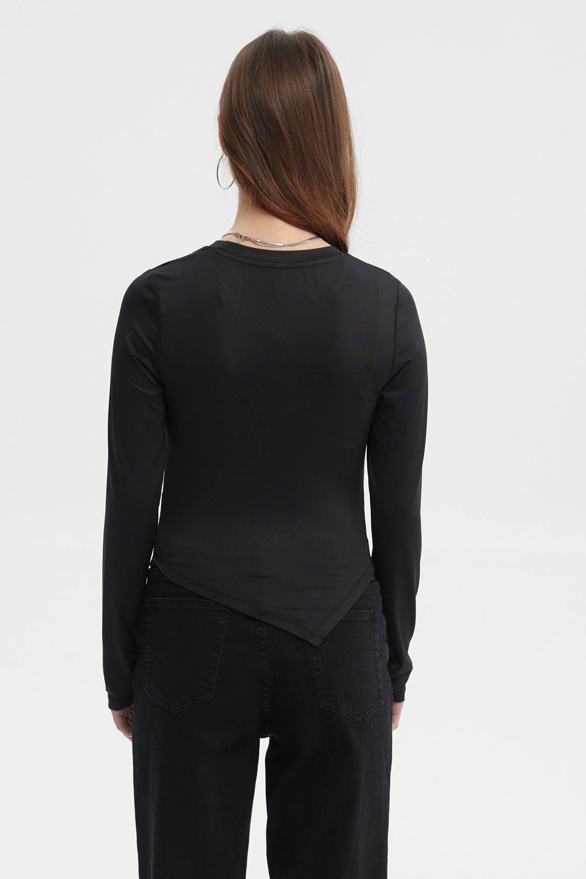 POLERA MUJER BASTA EN PUNTA NEGRO - 3