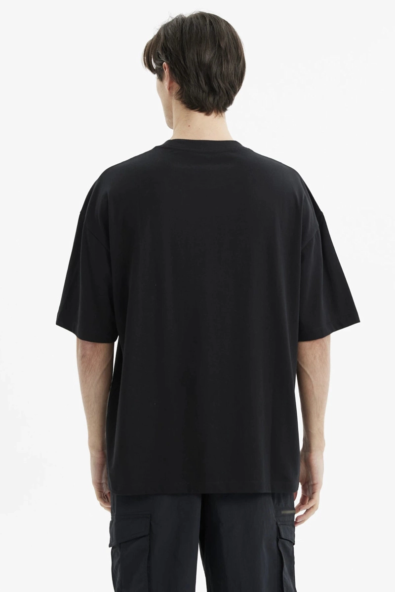 POLERA HOMBRE OVERSIZE NEGRO - 3