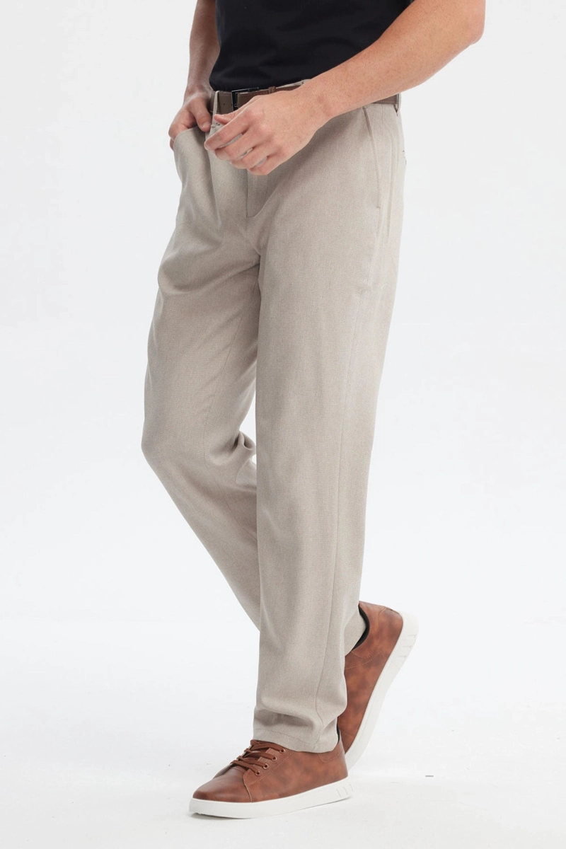PANTALON HOMBRE SLIM KAKI - 2