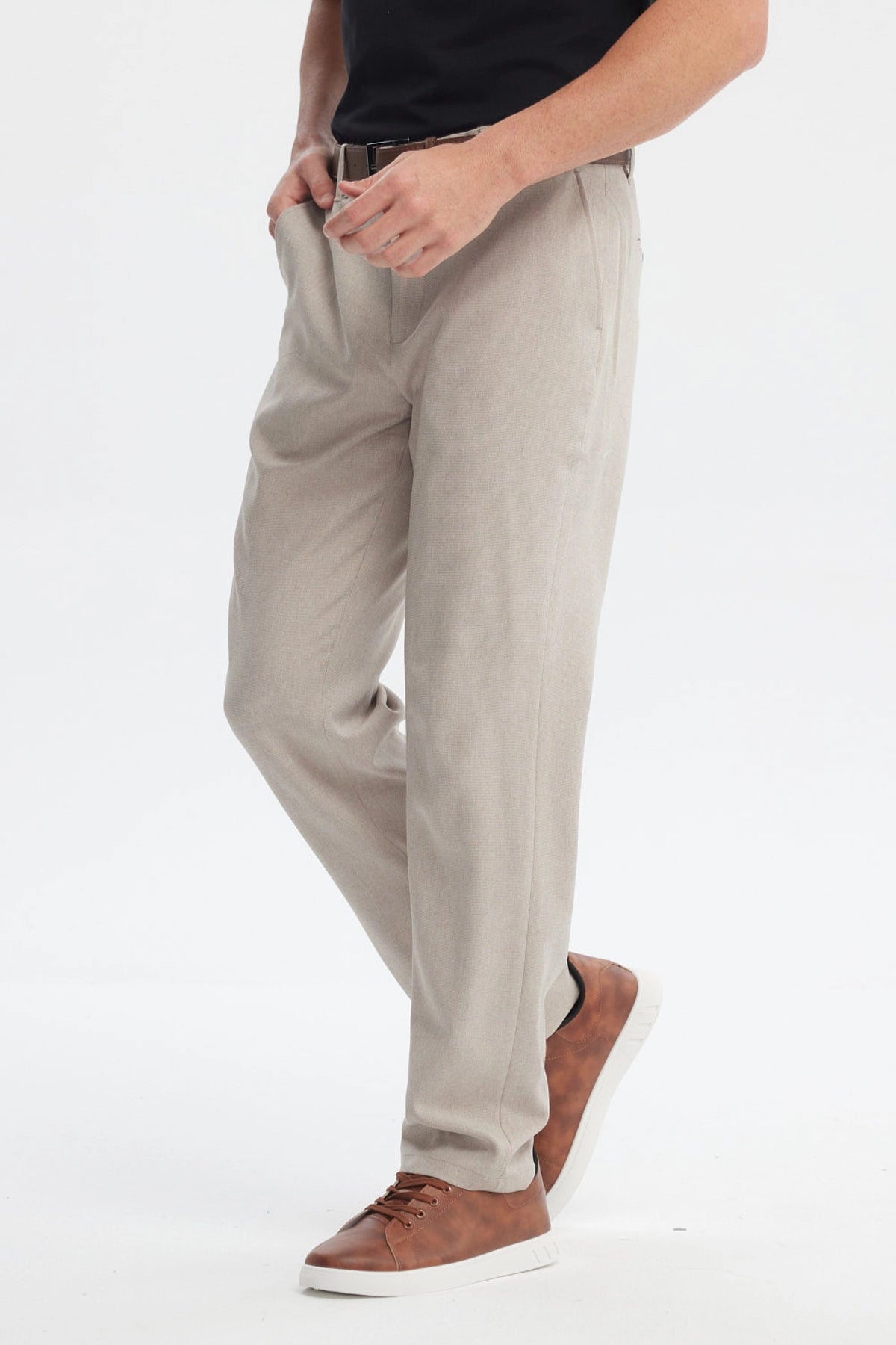 PANTALON HOMBRE SLIM KAKI - 2