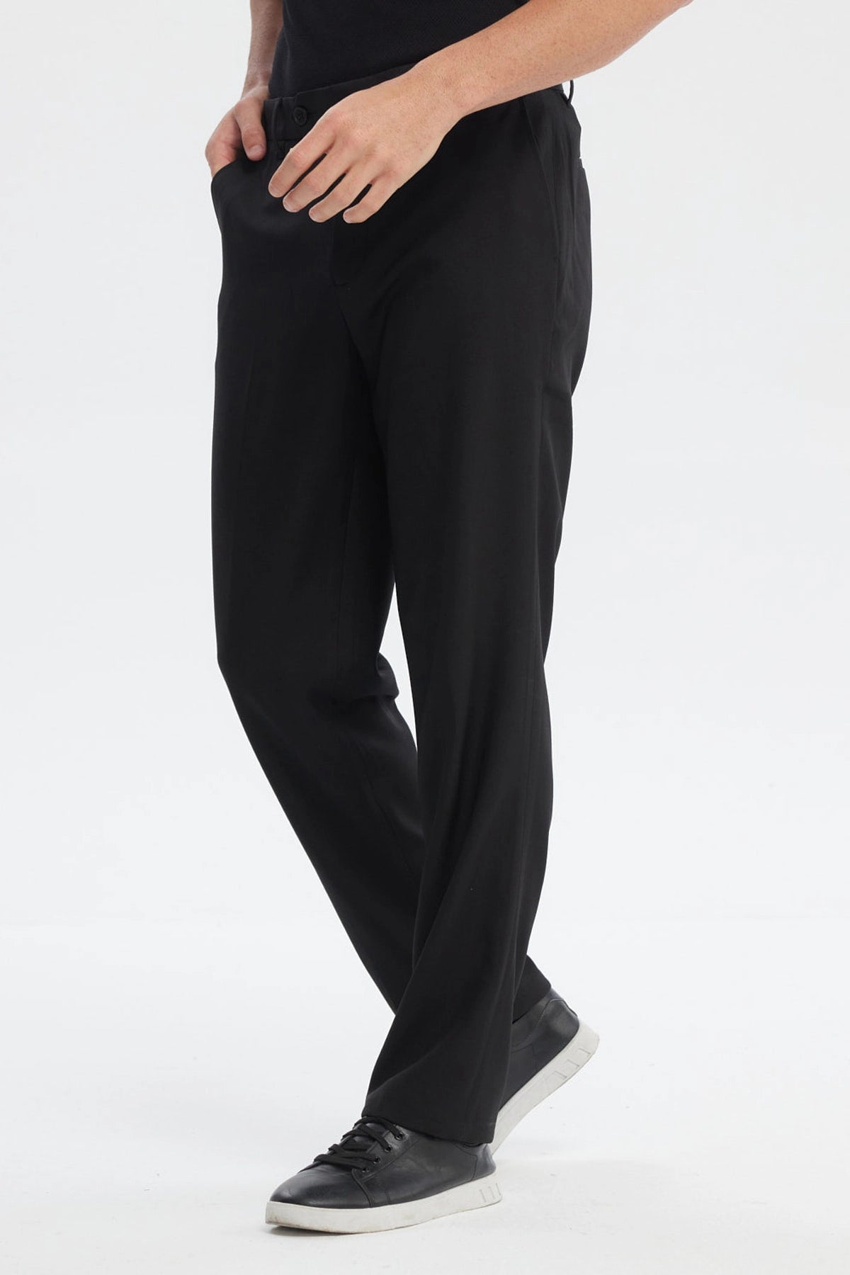 PANTALON HOMBRE SLIM NEGRO - 2