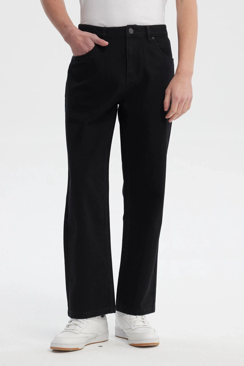 JEANS HOMBRE STRAIGHT NEGRO - 1