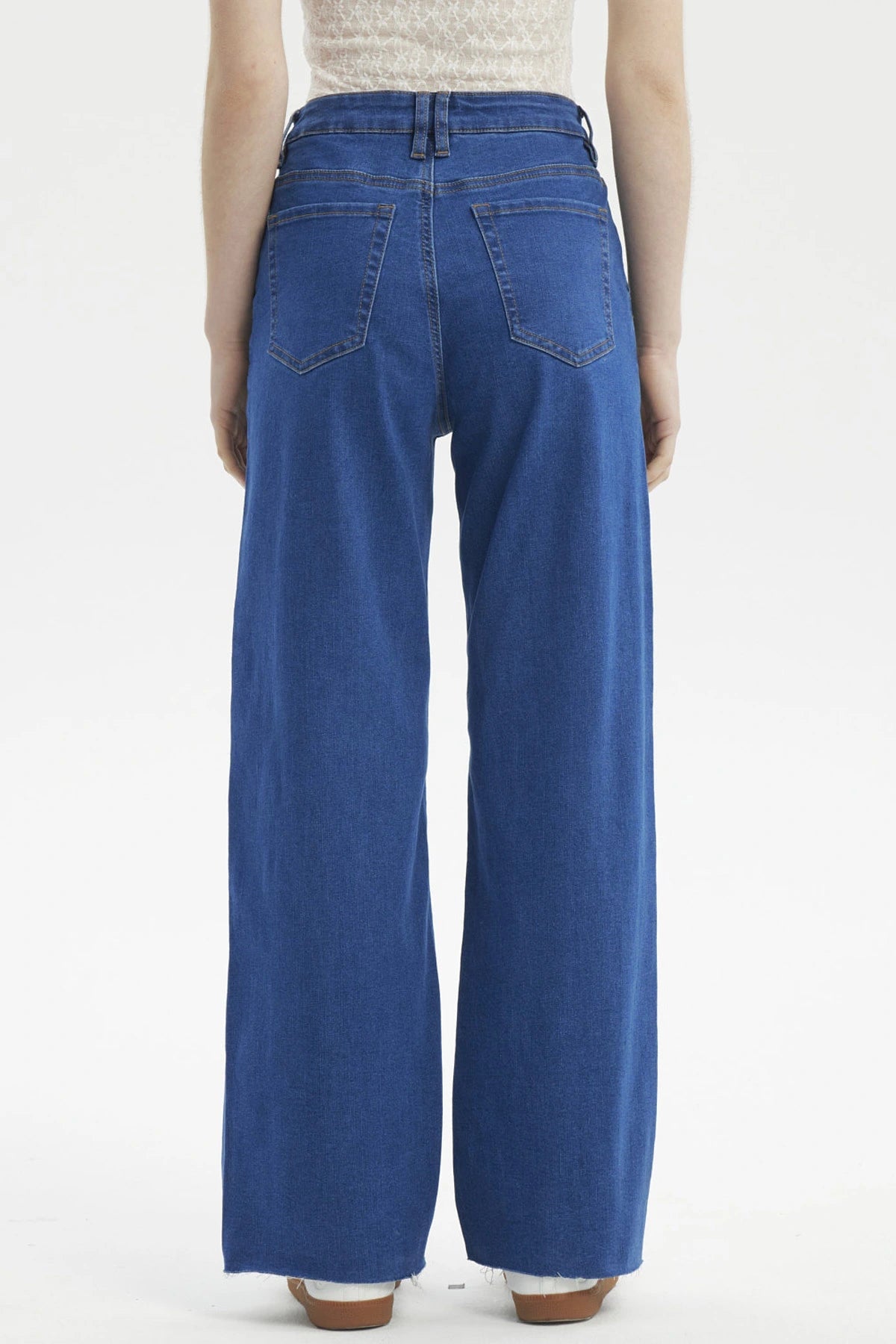 JEANS MUJER CALCE RECTO AZUL - 3
