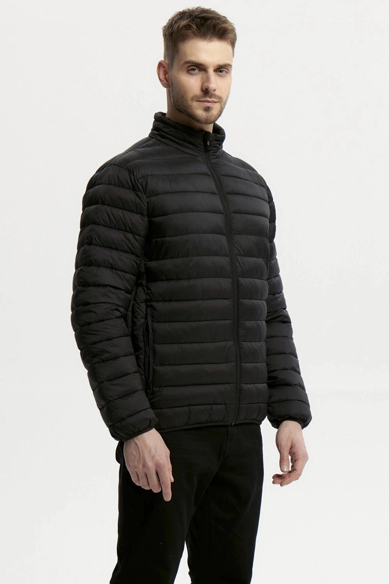 PARKA HOMBRE BASICA NEGRO - 2