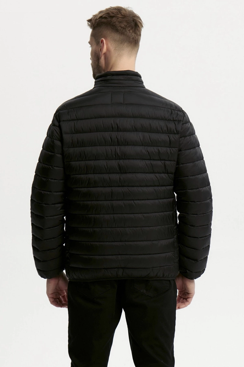 PARKA HOMBRE BASICA NEGRO - 3