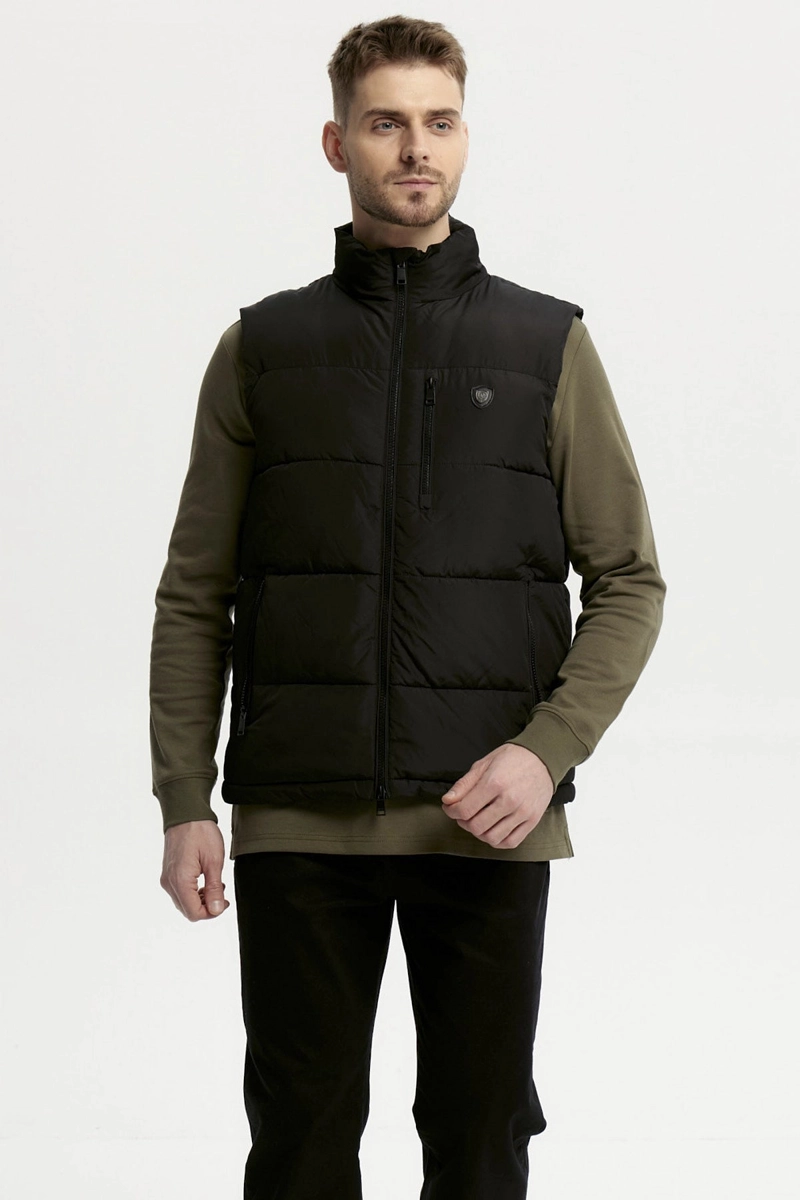 PARKA HOMBRE SLIM NEGRO - 1