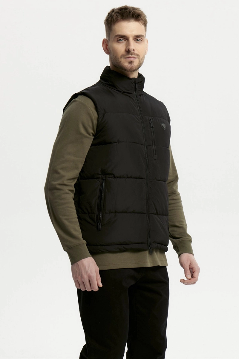 PARKA HOMBRE SLIM NEGRO - 2