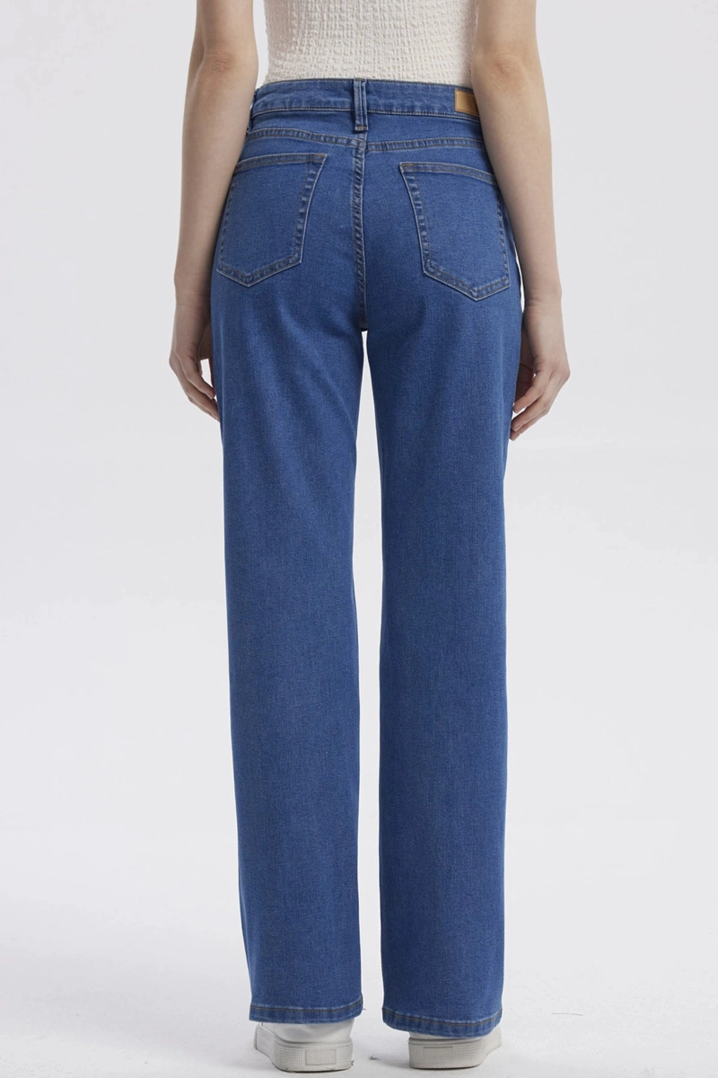 JEANS MUJER WIDE LEG SOFIA AZUL - 3