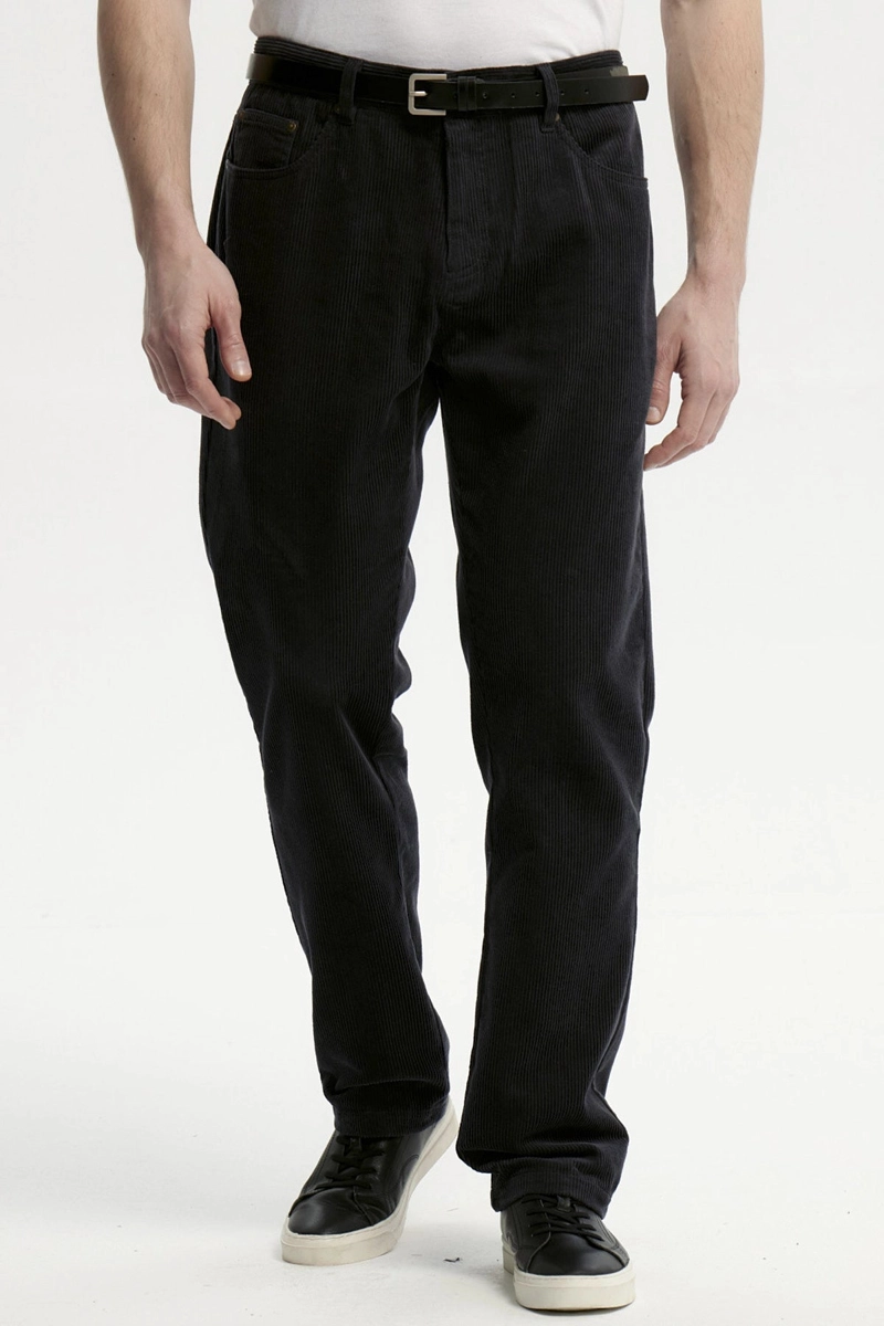 PANTALON HOMBRE COTELE  AZUL OSCURO - 1