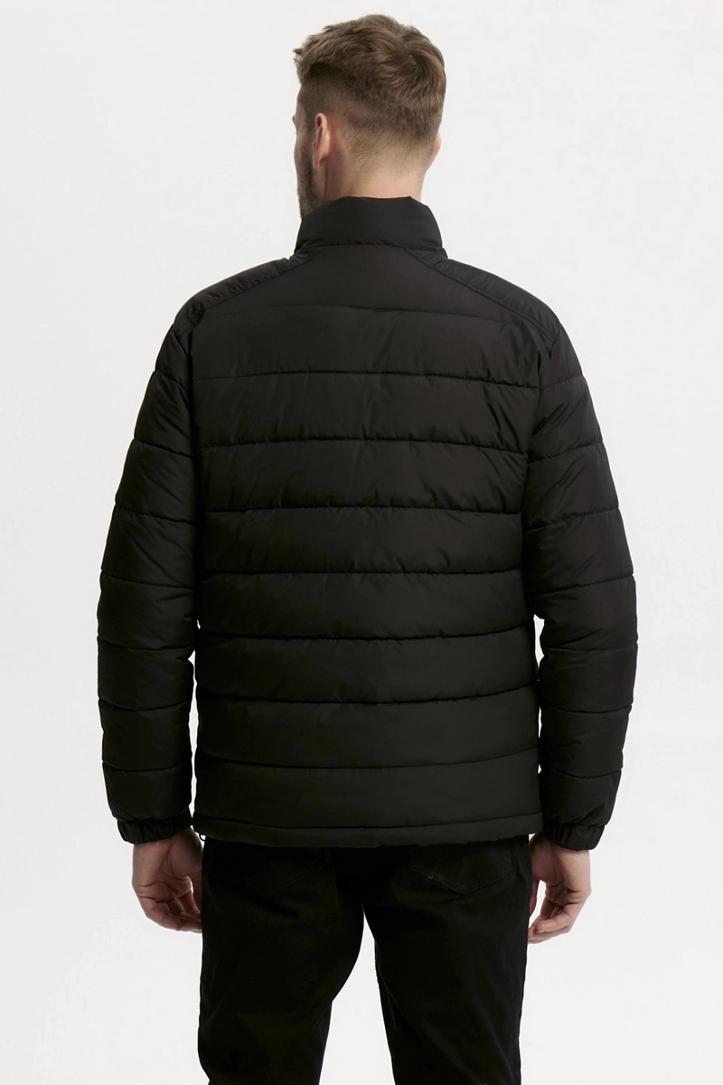 PARKA HOMBRE SLIM NEGRO - 3