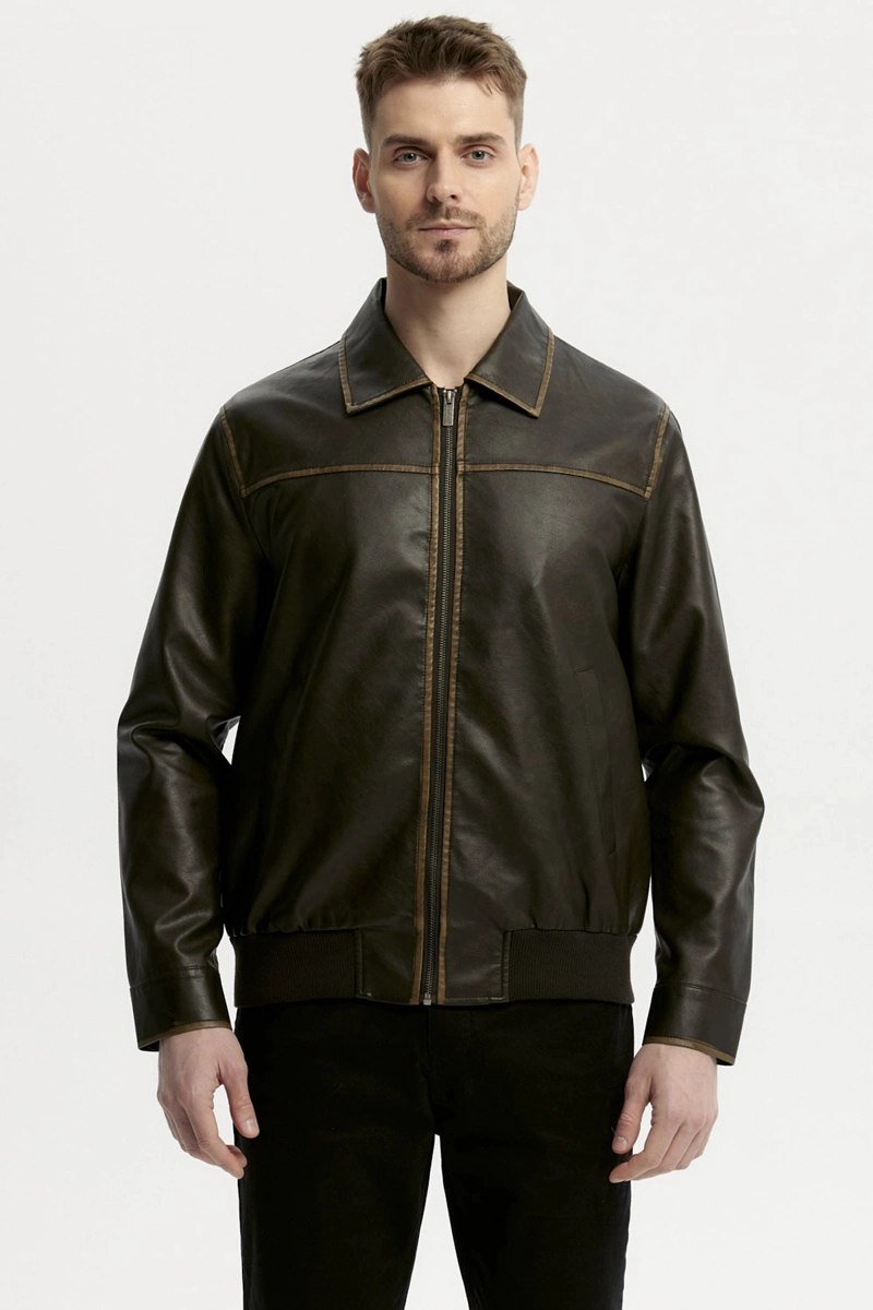 CHAQUETA HOMBRE SLIM CHOCOLATE - 1