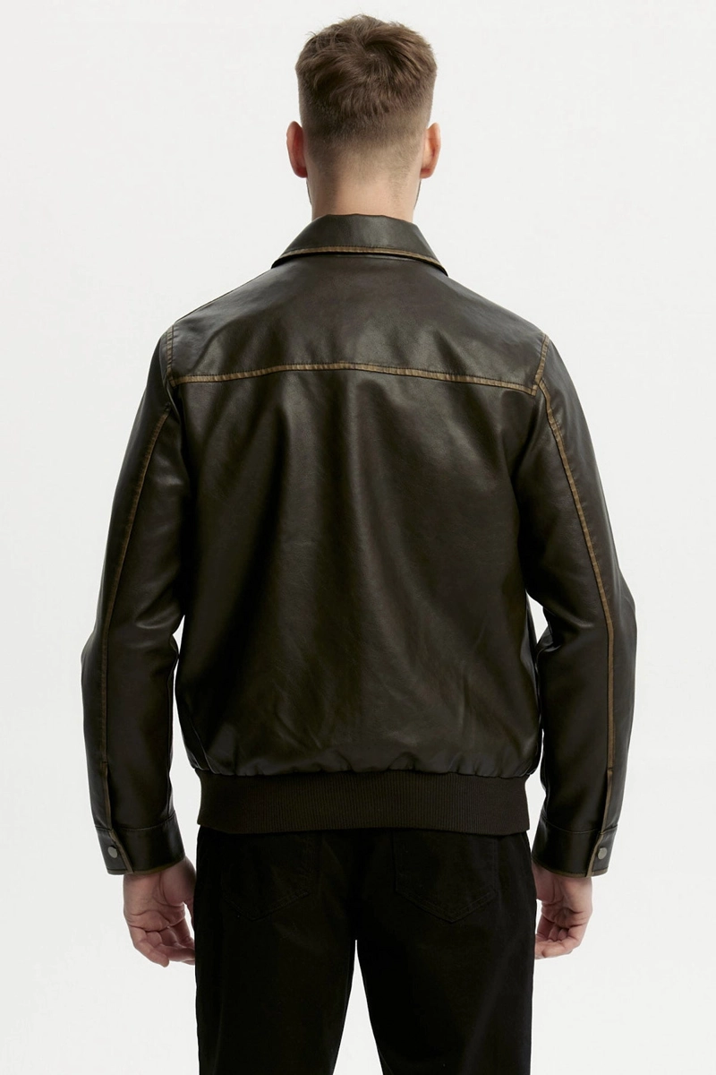 CHAQUETA HOMBRE SLIM CHOCOLATE - 3
