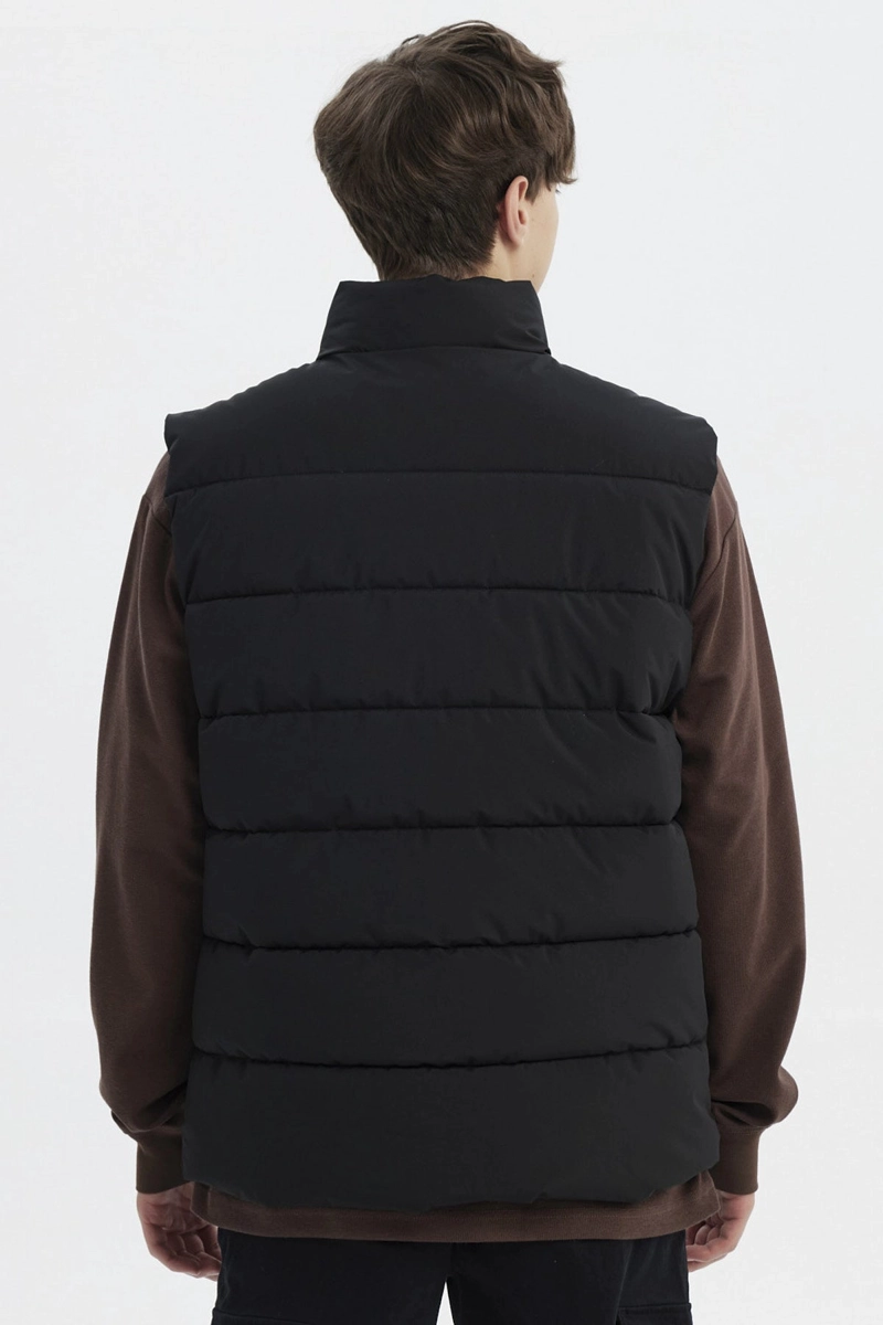 PARKA HOMBRE SLIM NEGRO - 3