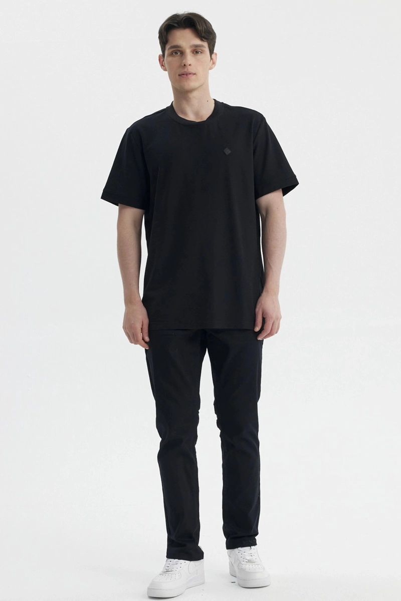 JEANS HOMBRE SLIM COLOR NEGRO - 4