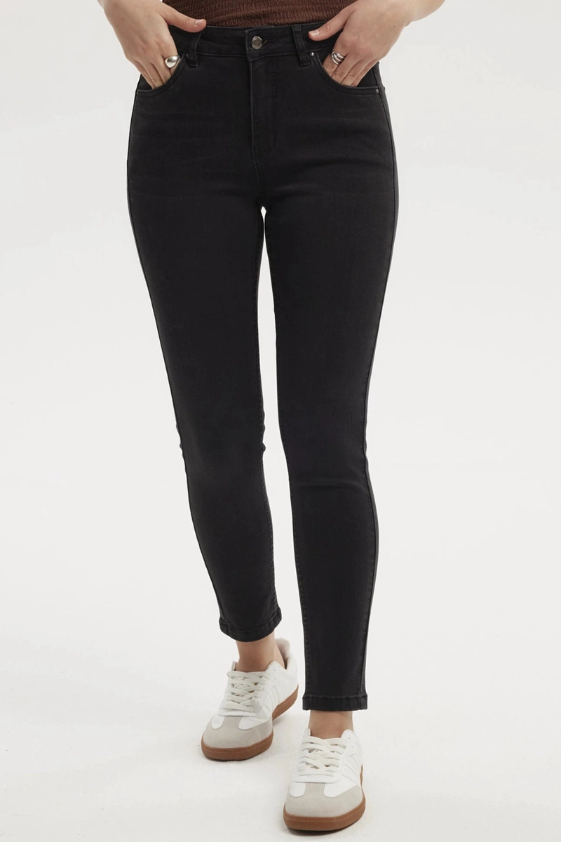 JEANS MUJER SUPER SKINNY ESTELA NEGRO - 1