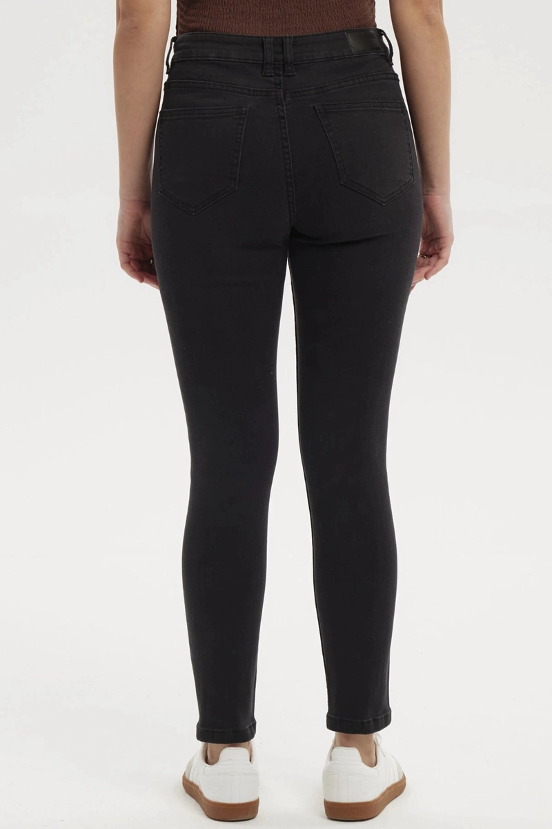 JEANS MUJER SUPER SKINNY ESTELA NEGRO - 2