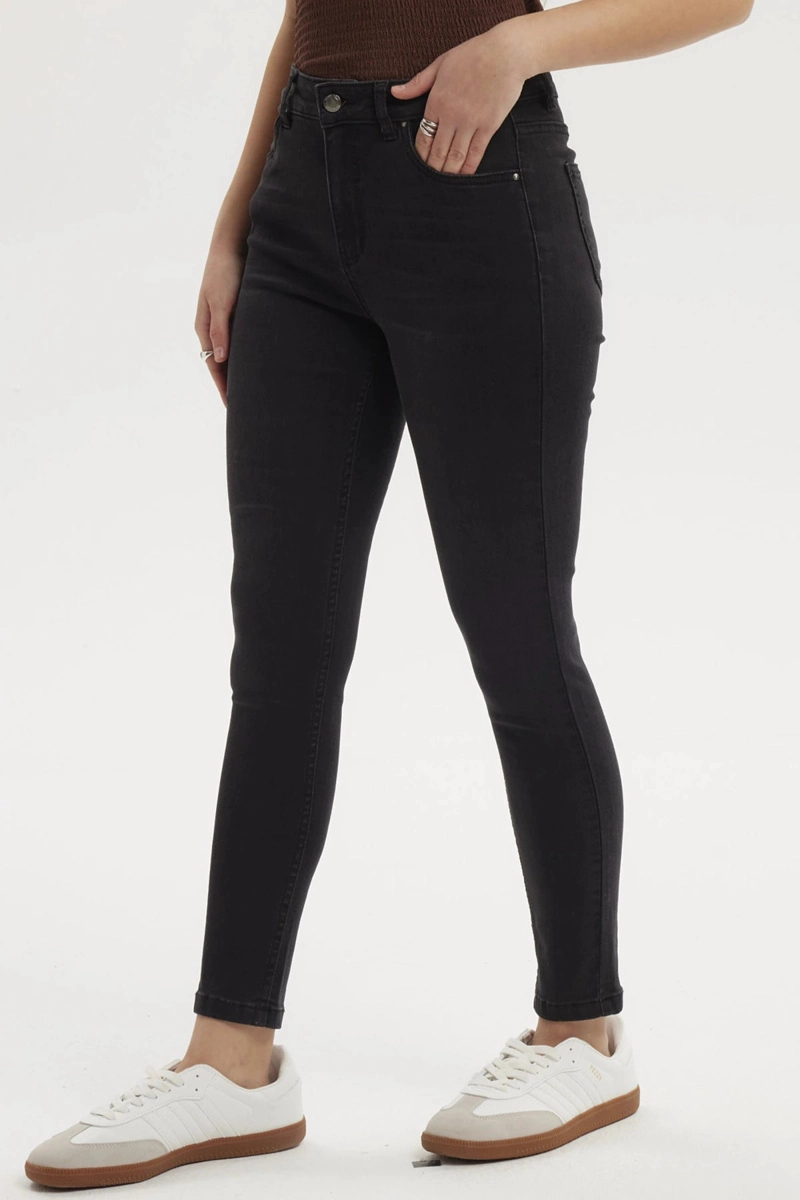 JEANS MUJER SUPER SKINNY ESTELA NEGRO - 3