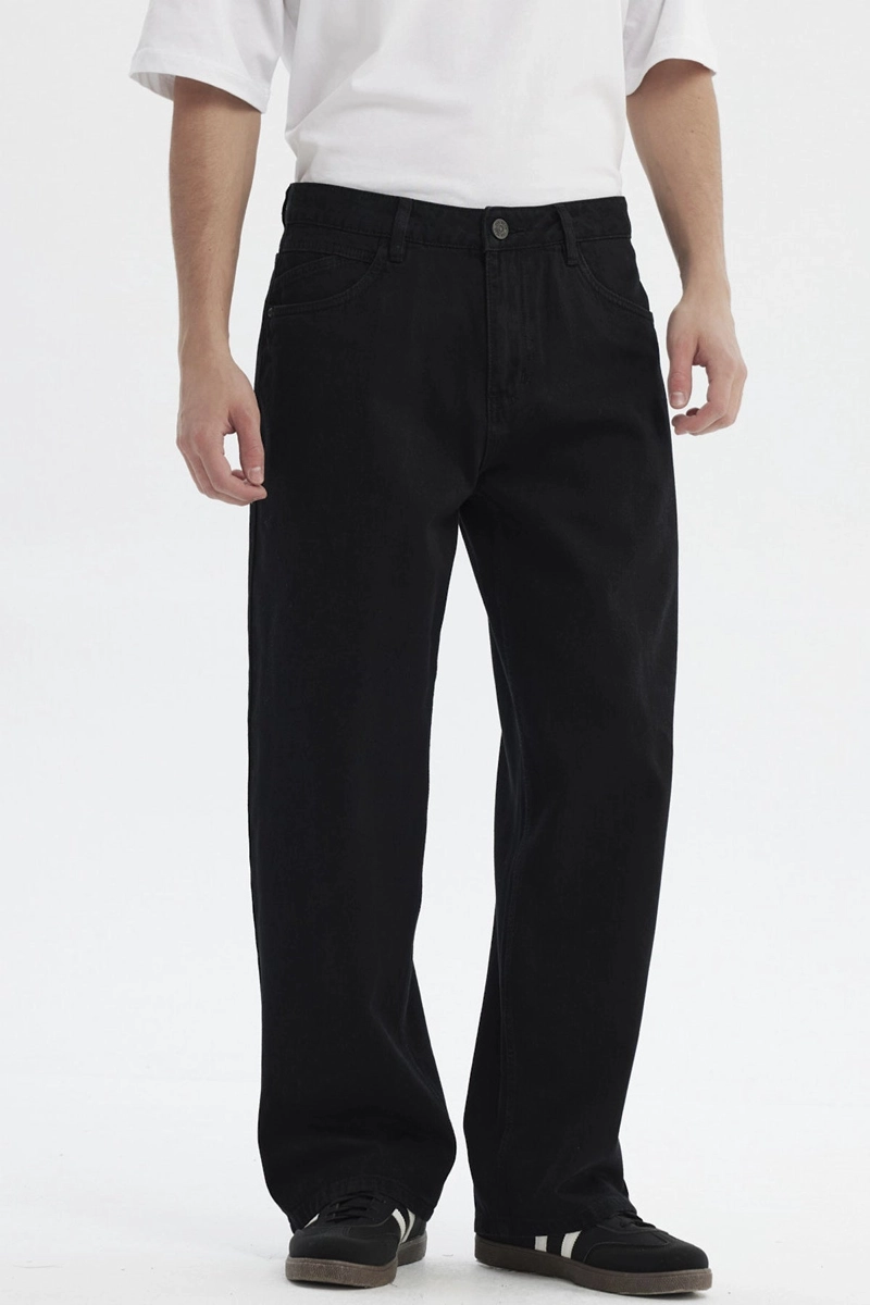 JEANS HOMBRE STRAIGHT NEGRO - 1