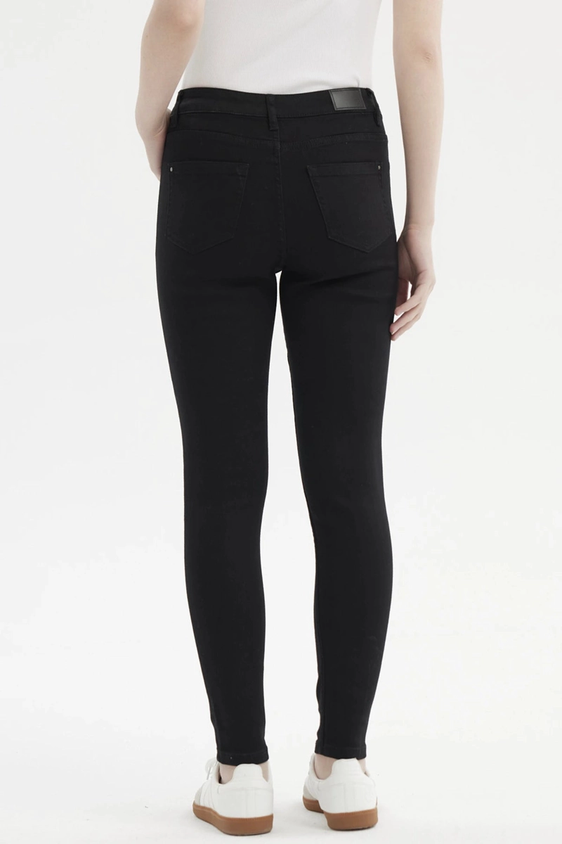 JEANS MUJER SUPER SKINNY EMILIA NEGRO - 3