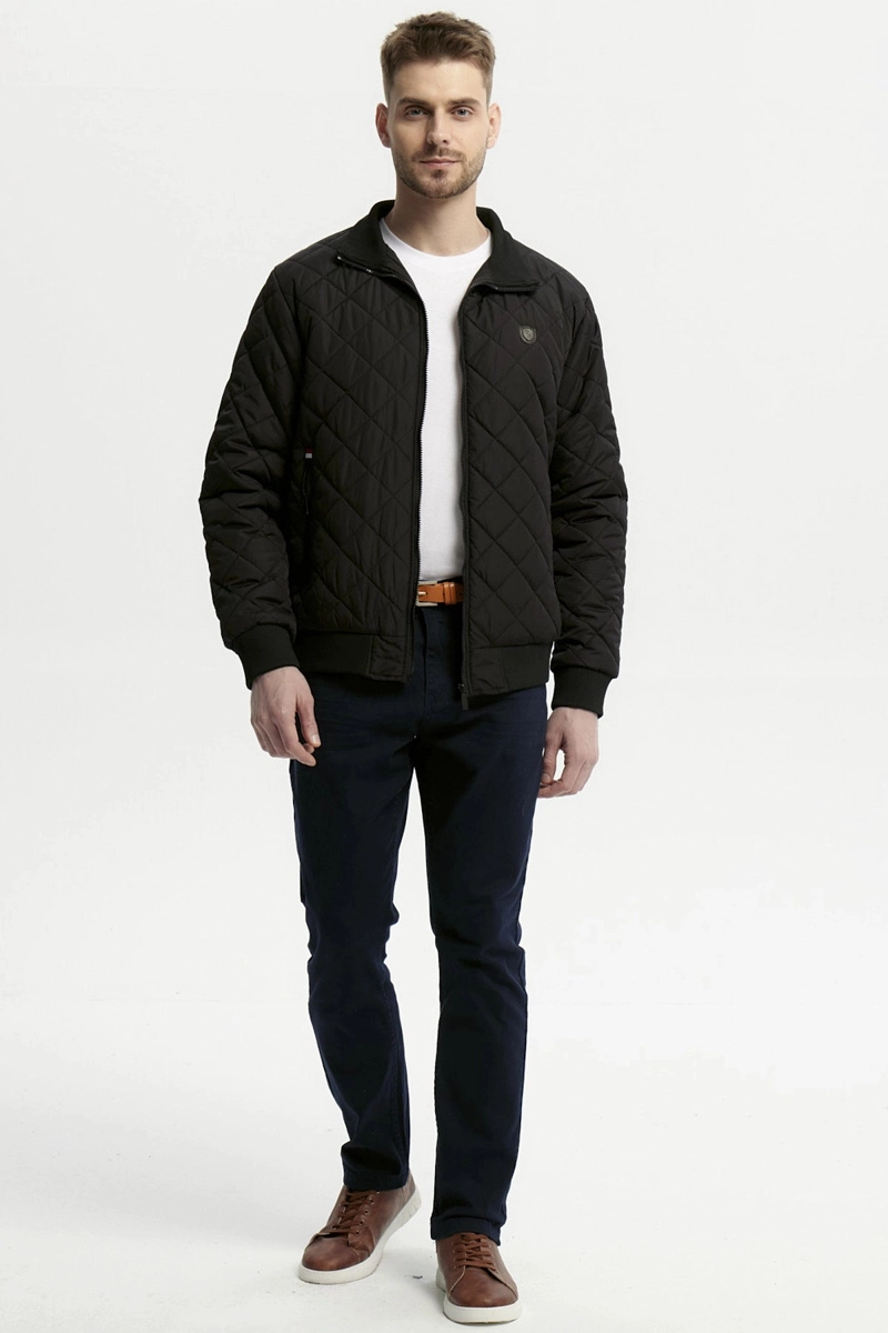 CHAQUETA HOMBRE SLIM NEGRO - 4