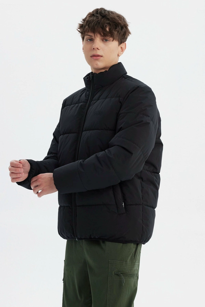 PARKA HOMBRE SLIM NEGRO - 2