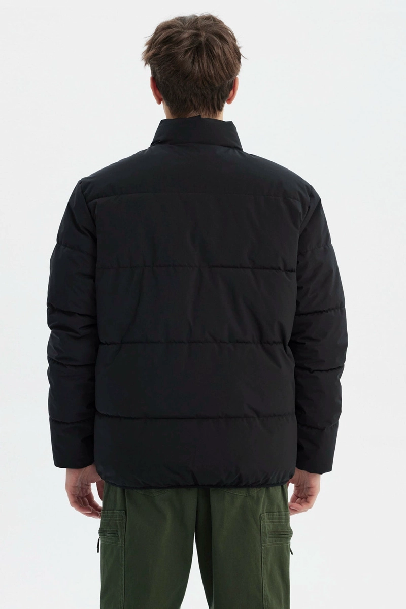 PARKA HOMBRE SLIM NEGRO - 3