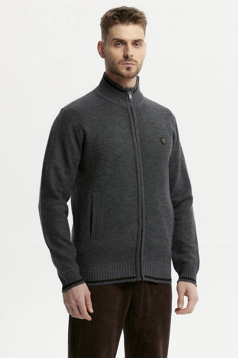 SWEATER HOMBRE SLIM MARENGO - 2