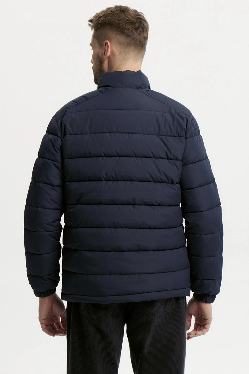 PARKA HOMBRE SLIM AZUL MARINO - 3
