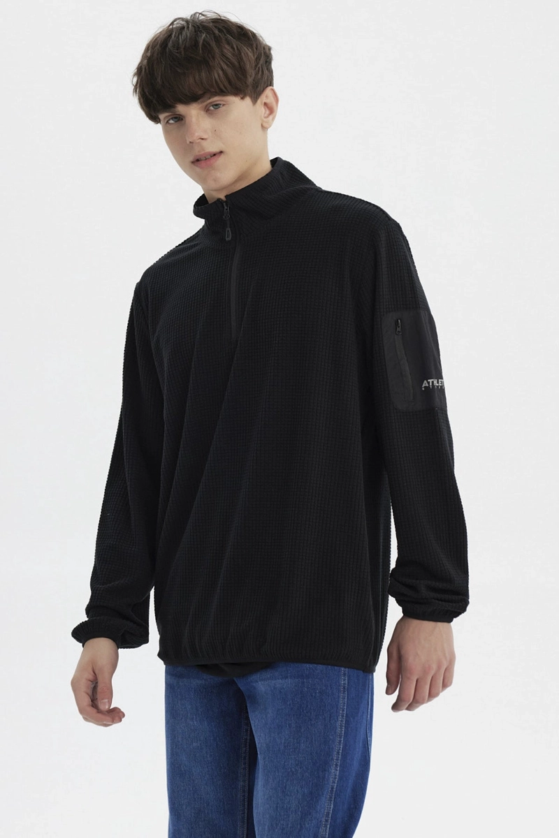 POLAR HOMBRE JUVENIL SLIM NEGRO - 2