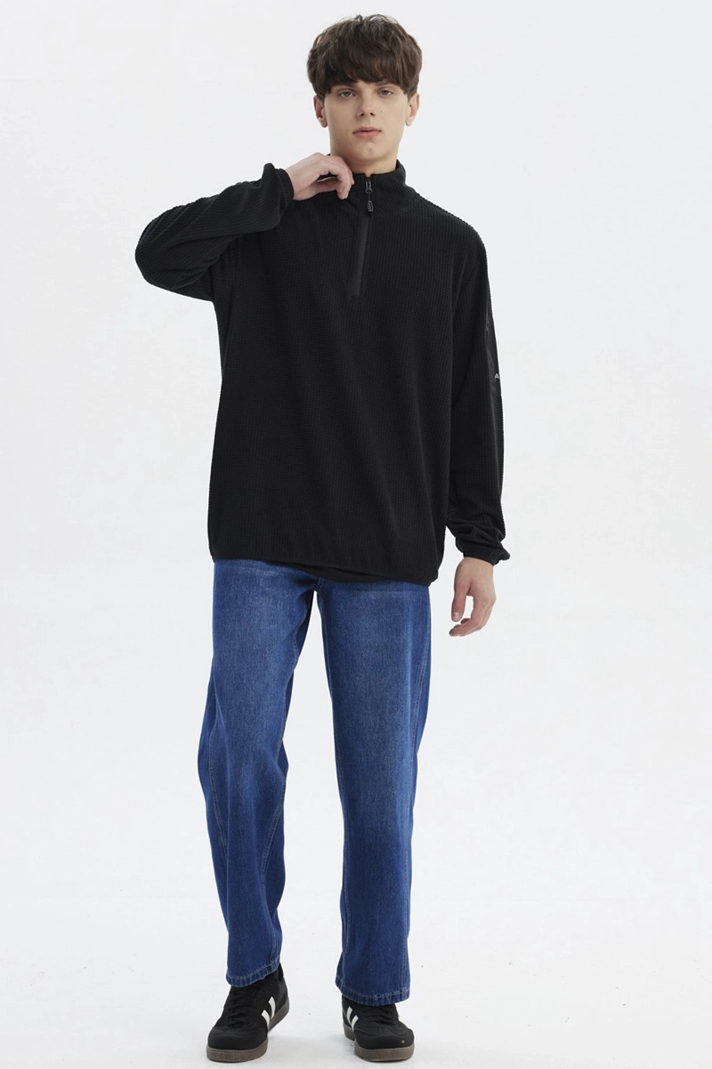 POLAR HOMBRE JUVENIL SLIM NEGRO - 4