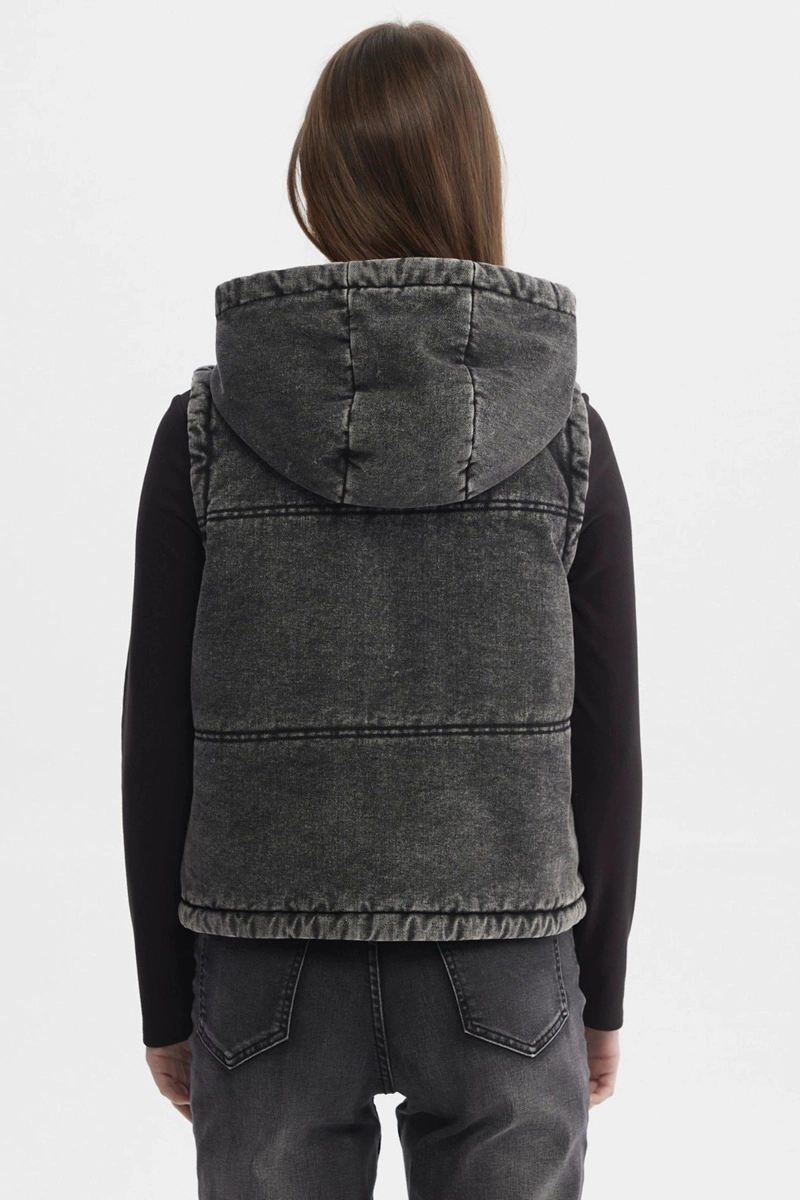 CHAQUETA MUJER ABRIL NEGRO - 3