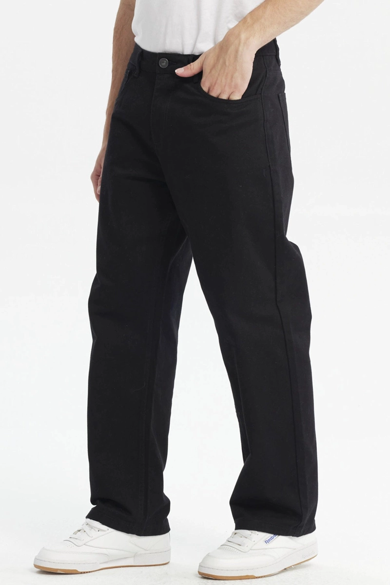 JEANS HOMBRE 650 COLOR CALCE RECTO NEGRO - 2