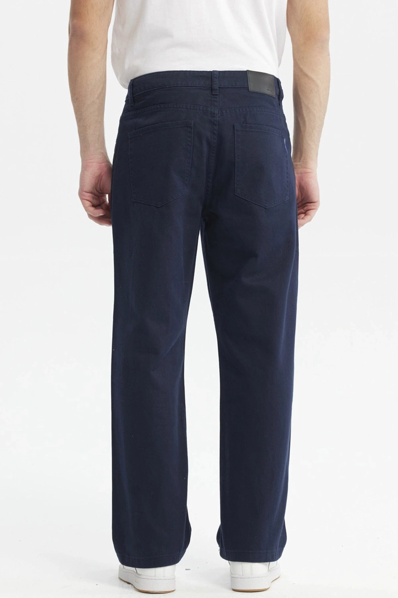 JEANS HOMBRE 650 COLOR CALCE RECTO AZUL MARINO - 3