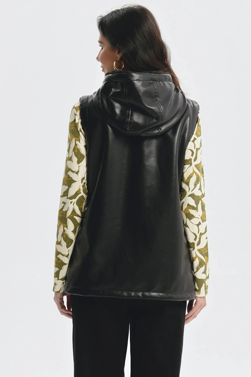 CHAQUETA MUJER SLIM NEGRO - 3