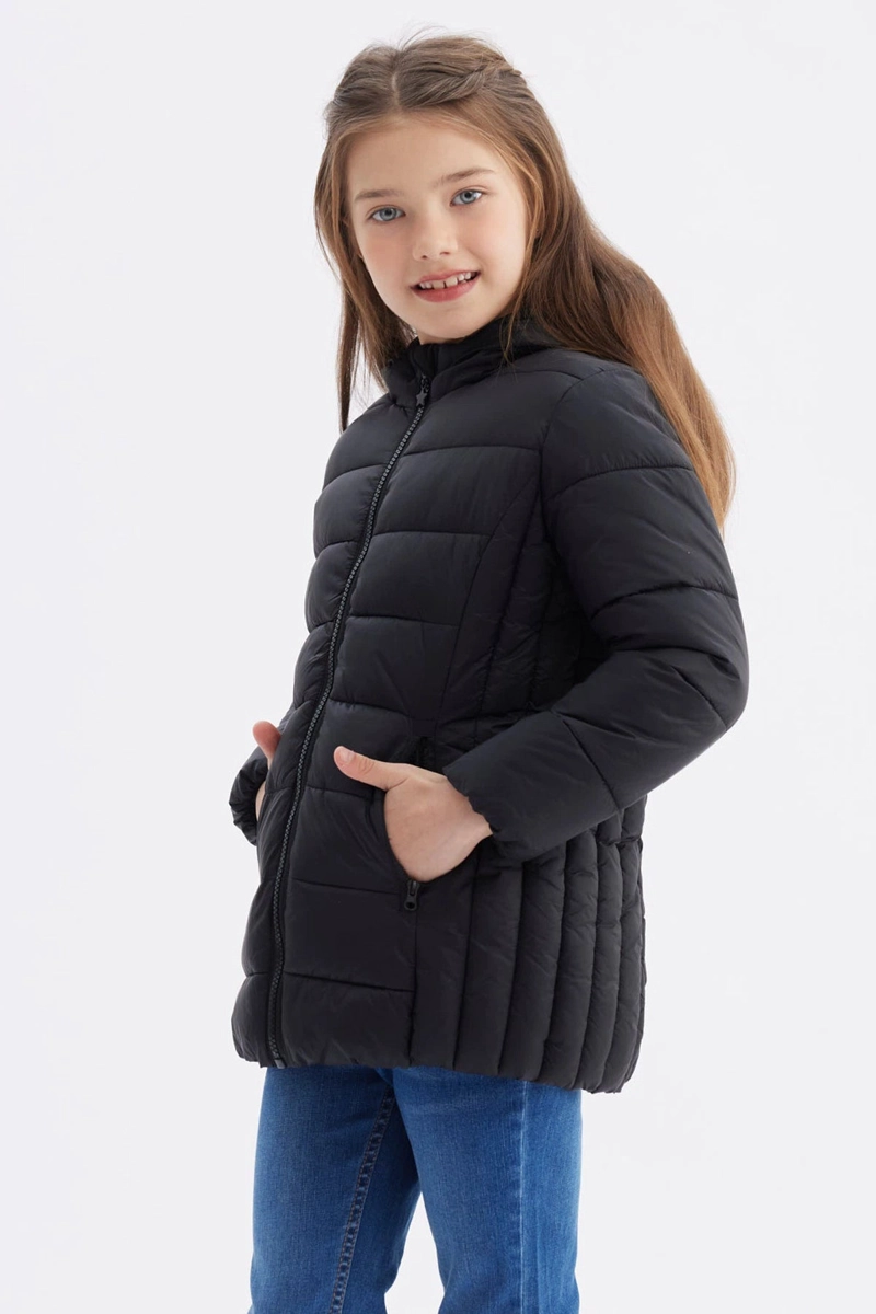 PARKA NIÑA TODDLER NEGRO - 2