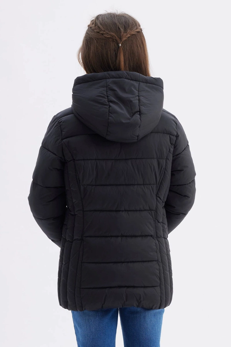PARKA NIÑA TODDLER NEGRO - 3