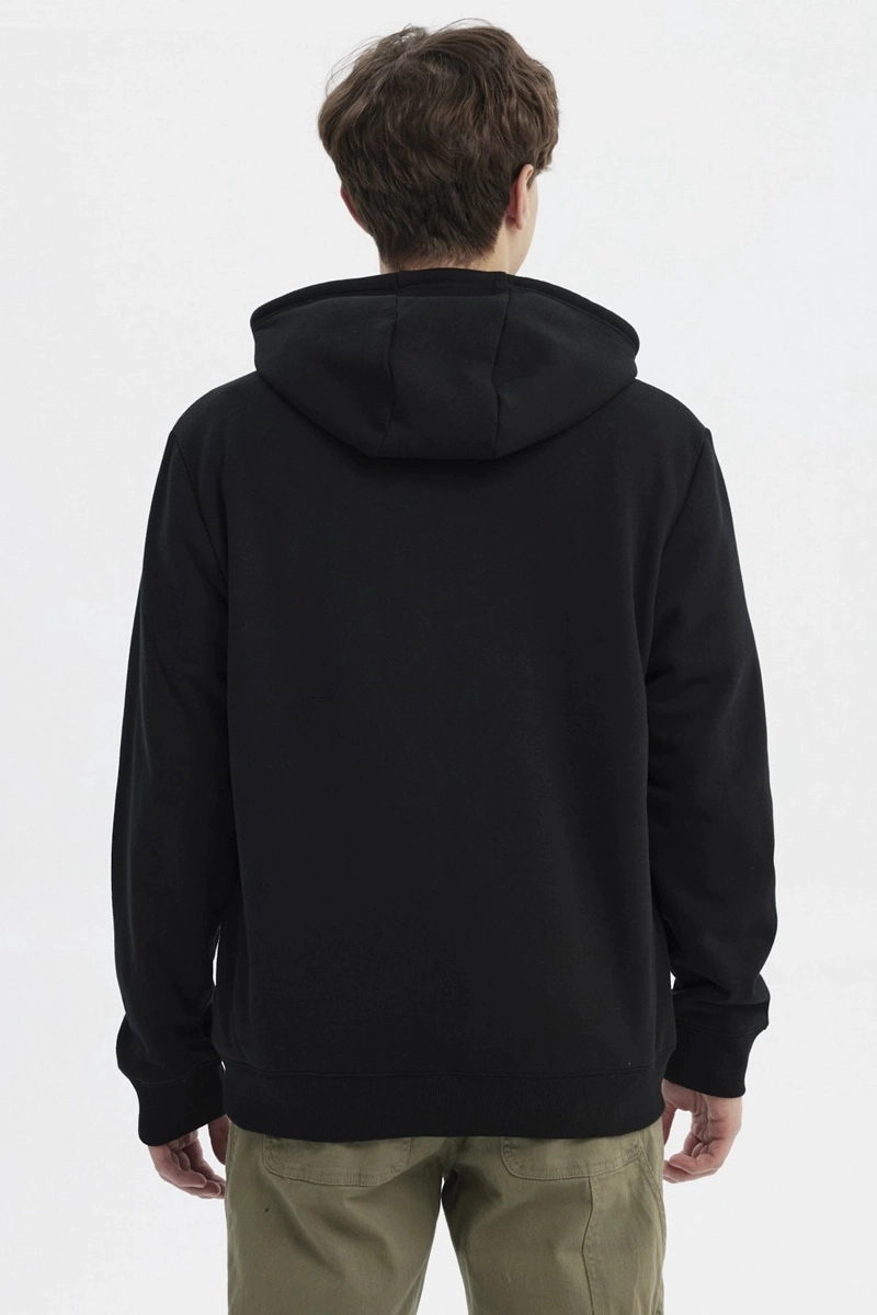 POLERON HOMBRE SLIM NEGRO - 3