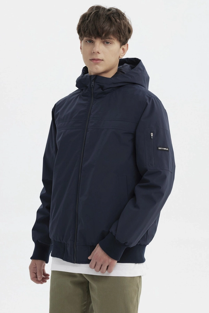 CHAQUETA HOMBRE SLIM JUVENIL AZUL - 2
