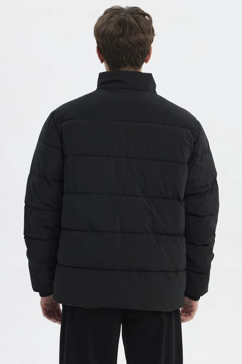 PARKA HOMBRE SLIM NEGRO - 3
