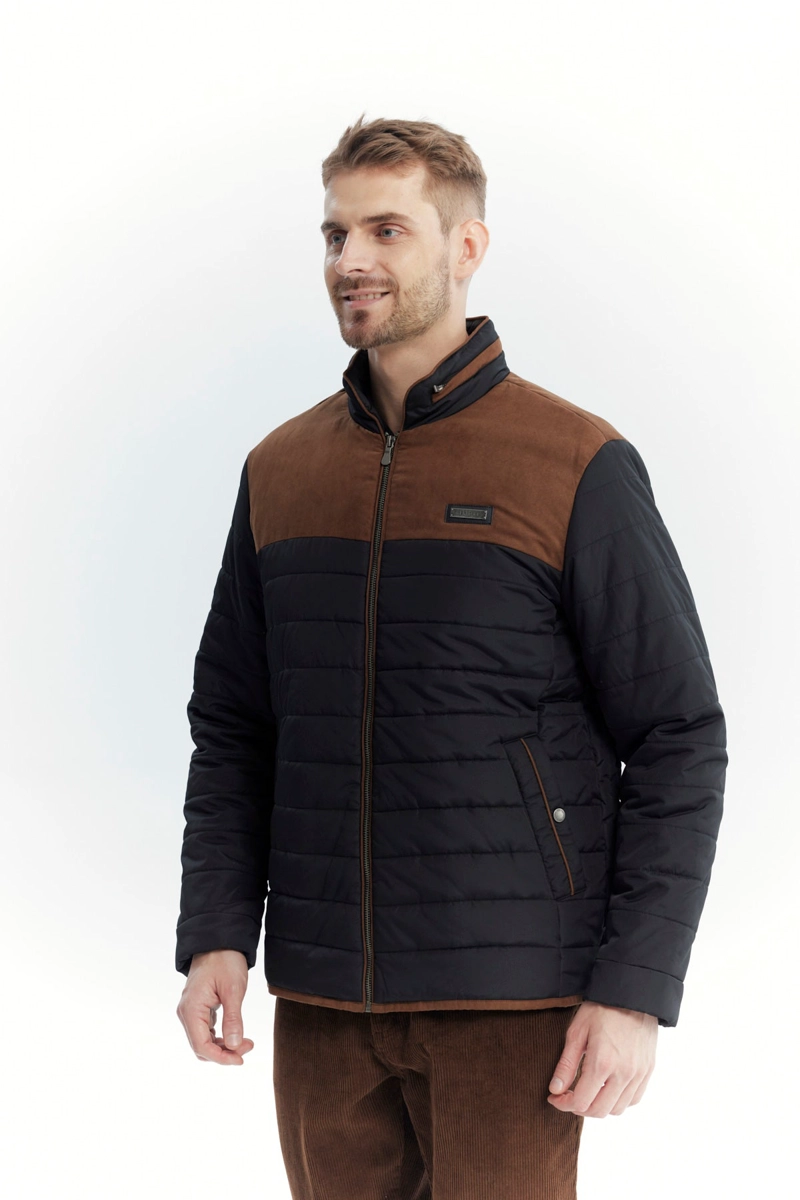 PARKA HOMBRE SLIM NEGRO - 2