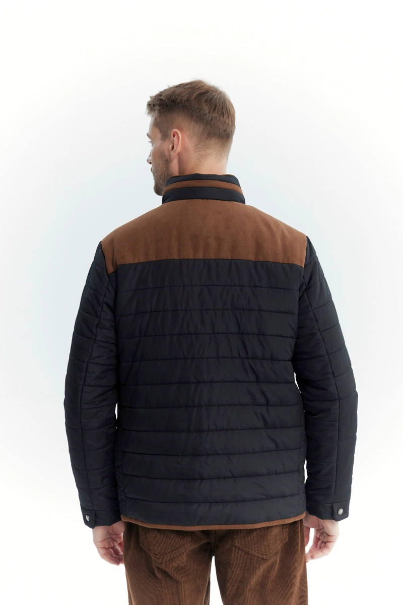 PARKA HOMBRE SLIM NEGRO - 3