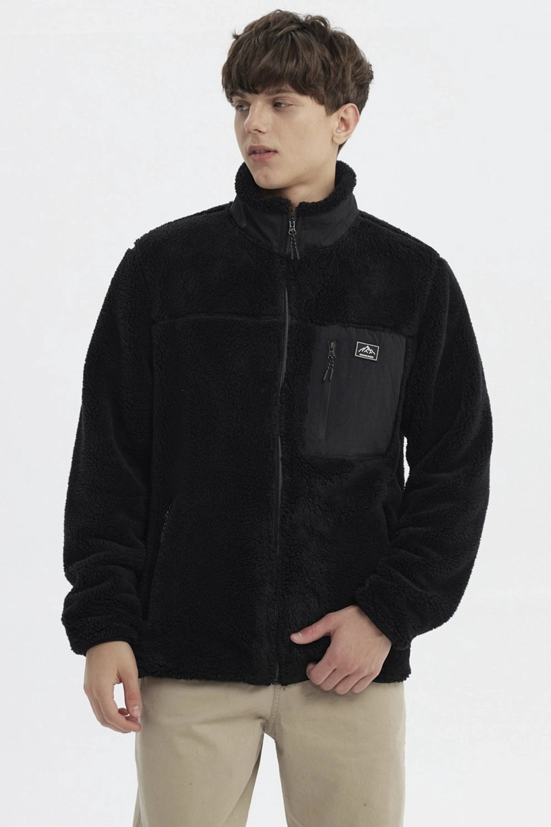 POLAR HOMBRE JUVENIL SLIM NEGRO - 1