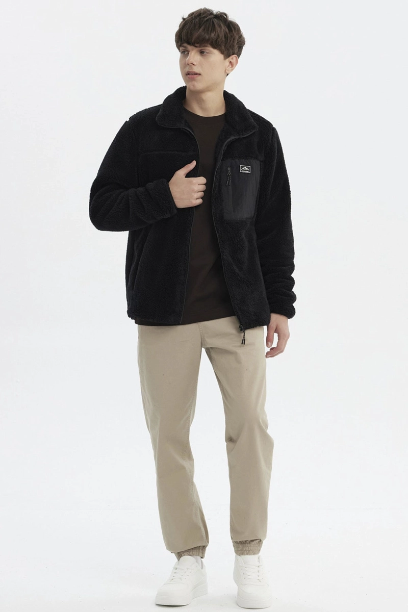 POLAR HOMBRE JUVENIL SLIM NEGRO - 4