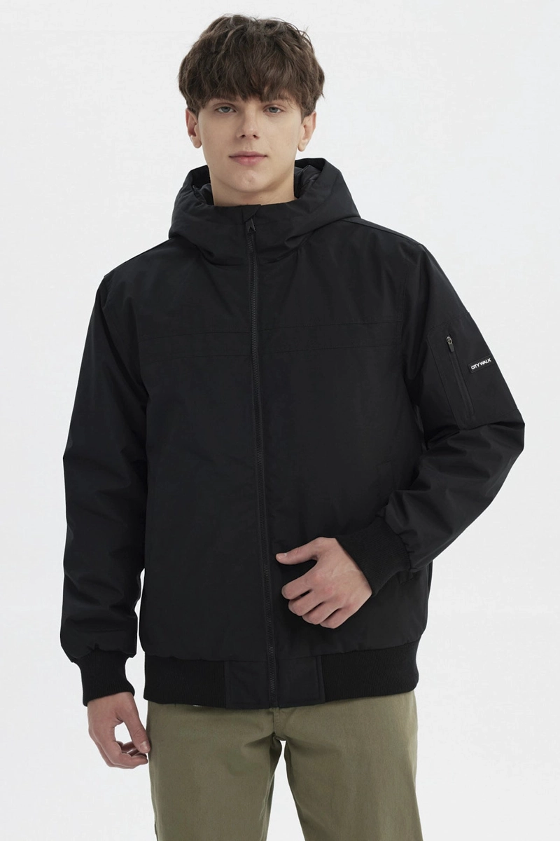 CHAQUETA HOMBRE SLIM JUVENIL NEGRO - 1