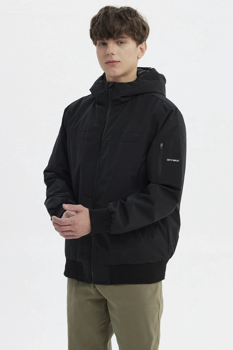 CHAQUETA HOMBRE SLIM JUVENIL NEGRO - 2