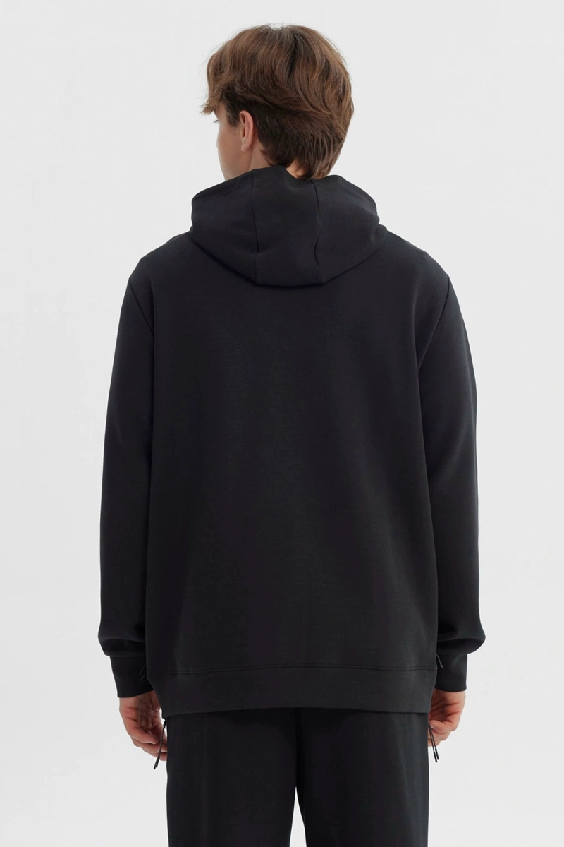 POLERON HOMBRE SLIM NEGRO - 3