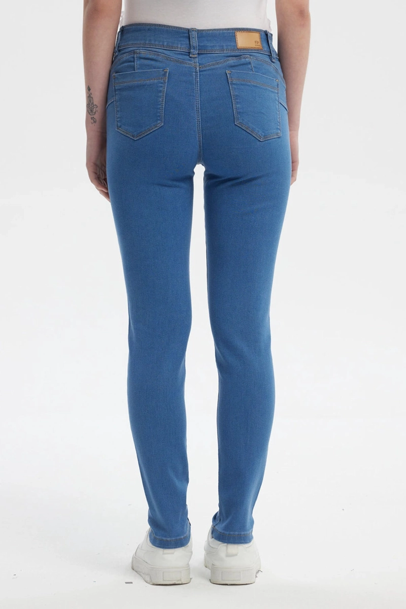 JEANS MUJER JENNY SKINNY  AZUL - 3